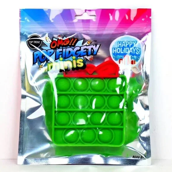 OMG! Pop Fidgety Toys - Christmas - Fidget Stocking Stuffer - Christmas Present - Picture 1 of 5